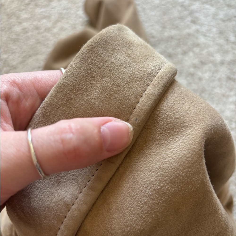 Faconnable Light Brown Suede Jacket - image 7